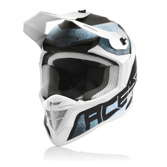 Casca Acerbis Linear White Light Blue